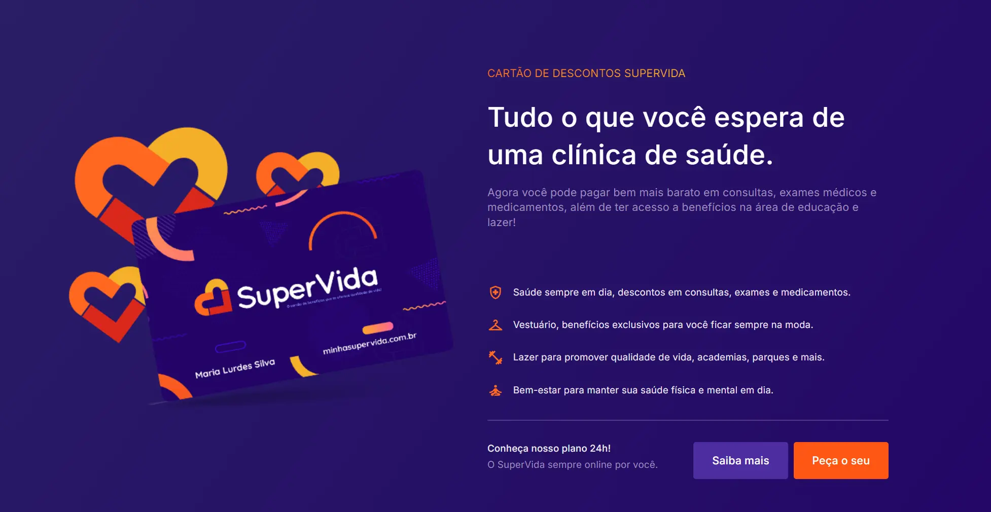 Clube de Vantagens — descontos, cashback e sorteios